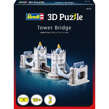 REVELL  00116 Mini Puzzle 3D Tower Bridge ab 10 Jahre