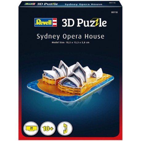 REVELL  00118 Mini Puzzle 3D Oper Sydney ab 10 Jahre