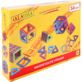 Creathek Magnetische Formen, 34 Stück