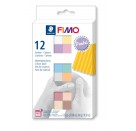 FIMO soft Pastell Farben 12 Stück