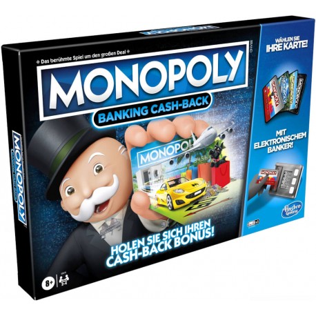 Hasbro E8978100 Monopoly Banking Cash-Back