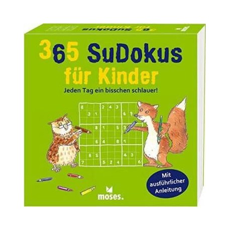 moses 365 Sudokus für Kinder