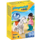 PLAYMOBIL 70404 Reiterin mit Pferd