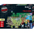 Kosmos Krimipuzzle Die drei ??? Kids 200 Teile / T-Rex in Action