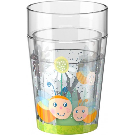 HABA Glitzerbecher Bienen