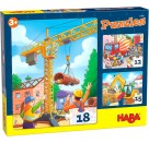 HABA Puzzles Baustellenfahrzeuge