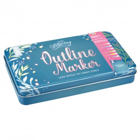 Outline Marker Metall-Etui