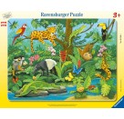 Ravensburger 05140 Puzzle Tiere im Regenwald 11 Teile