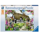 Ravensburger 14709 Puzzle Verträumtes Cottage 500 Teile