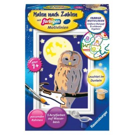Ravensburger 28772 Malen nach Zahlen Nachteule Ravensburger 28772 Malen nach Zahlen Nachteule