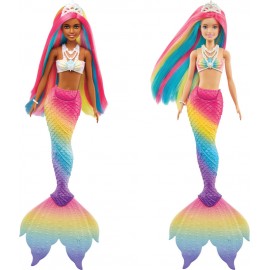 Mattel GTF89 Barbie Dreamtopia Regenbogenzauber Meerjungfrau