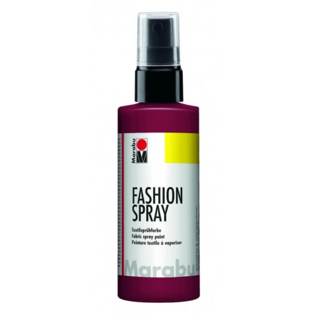 Marabu Fashion-Spray, Bordeaux 034, 100 ml