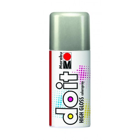 Marabu do it HIGH GLOSS, Hochglanz-Silber 482, 150ml