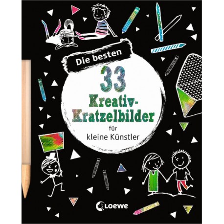 Die besten 33 Kreativ-Kratzelbilder für kleine Künstler