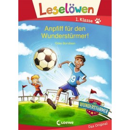 Leselöwen 1. Klasse - Anpfiff für den Wunderstürmer!