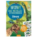 Wow! Metallic-Sticker: WOW! Das Metallic-Stickerbuch - Dinos