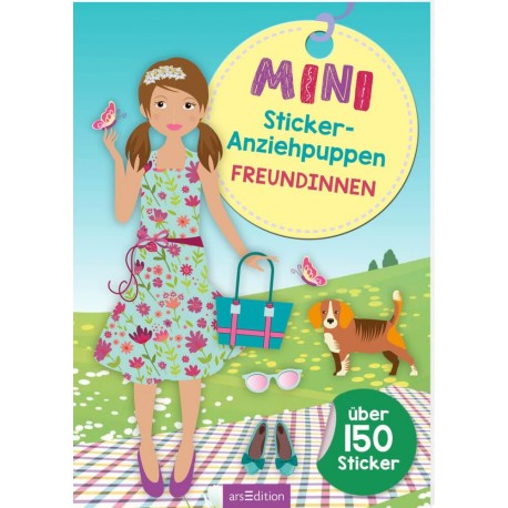 Mini-Sticker-Anziehpuppen Freundinnen