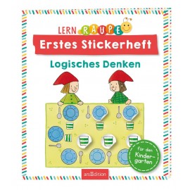 Lernraupe - Erstes Stickerheft - Logisches Denken