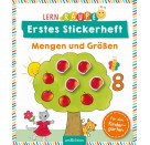 Lernraupe - Erstes Stickerheft - Mengen und Größen