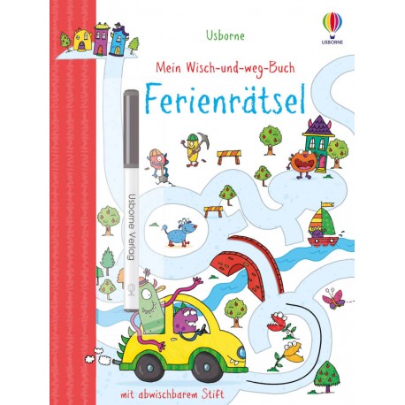 Mein Wisch-und-weg-Buch: Ferienrätsel