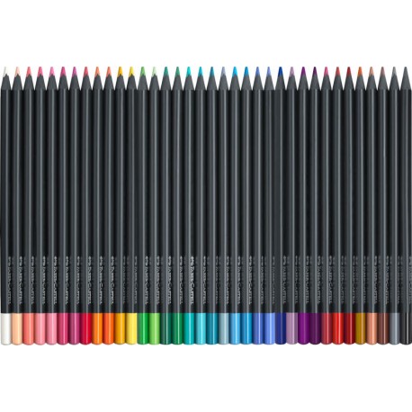 Faber-Castell Buntstifte Black Edition 36er Kartonetui