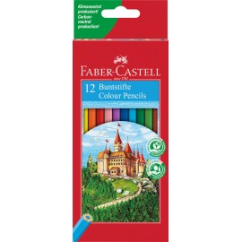 Faber-Castell Buntstift Castle hexagonal 12er Karton