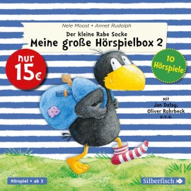 CD  Der kleine Rabe Socke  Meine große Hörspielbox 2 (Der kleine Rabe Socke)