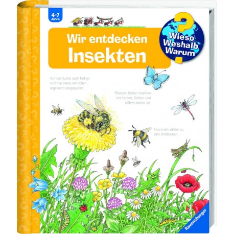 Ravensburger 32969 WWW39 Wir entdecken Insekten