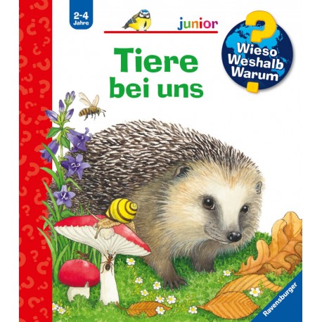 Ravensburger 60005 Wieso? Weshalb? Warum? junior: Tiere bei uns (Band 33)