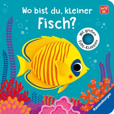 Ravensburger 43990 Wo bist du, kleiner Fisch?