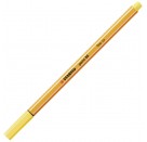 Fineliner - STABILO point 88 - Einzelstift - gelb