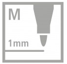 Premium-Filzstift - STABILO Pen 68 - Einzelstift - neongelb
