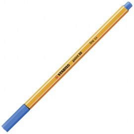 Fineliner - STABILO point 88 - Einzelstift - mittelblau