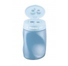 Ergonomischer Dosen-Spitzer für Linkshänder - STABILO EASYsharpener - 3 in 1 - blau