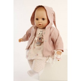 Schildkröt Schnullerbaby ''Amy'', Gr. 45 braune Schlafaugen