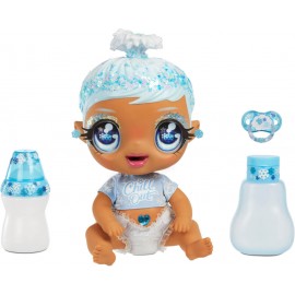 Glitter Babyz Doll- Light Blue (Snowflake)