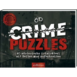 Crime Puzzles. 40 mörderische Krimirätsel mit Seiten zum Aufschneiden