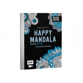 Black Edition: Inspiration Happy Mandala