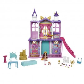 Mattel GYJ17 Enchantimals Royals Ballzauber Schloss mit Felicity Fox & Flick