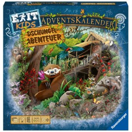 Ravensburger 18957 EXIT Adventskalender kids - Dschungel-Abenteuer