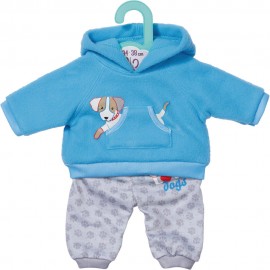 Dolly Moda Sport-Outfit Blau 36cm