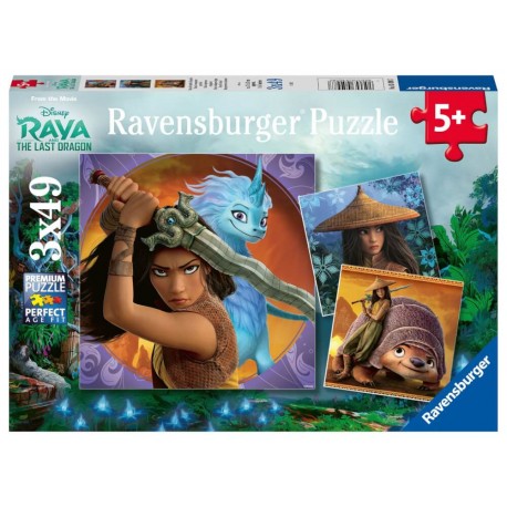Ravensburger 05098 Puzzle Raya, die tapfere Kriegerin