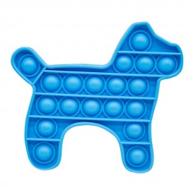 Bubble Fidget - Hund blau