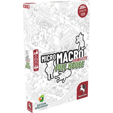MicroMacro: Crime City 2  Full House (Edition Spielwiese)
