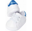 Weiße Puppen-Sneakers, Gr. 38-45 cm