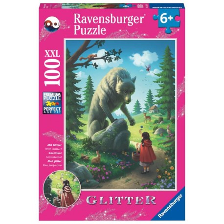 Ravensburger 12988 Puzzle Rotkäppchen und der Wolf