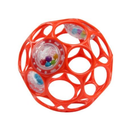 Oball Rattle 10 cm - Rot