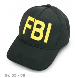 FRIES - Basecap FBI, variable Größe, Gr. 55 - 60 cm