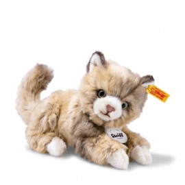 Steiff Lucy Katze, braun gefleckt, 18 cm