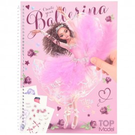 Create your TOPModel Malbuch mit Stickern BALLET Create your TOPModel Malbuch mit Stickern BALLET